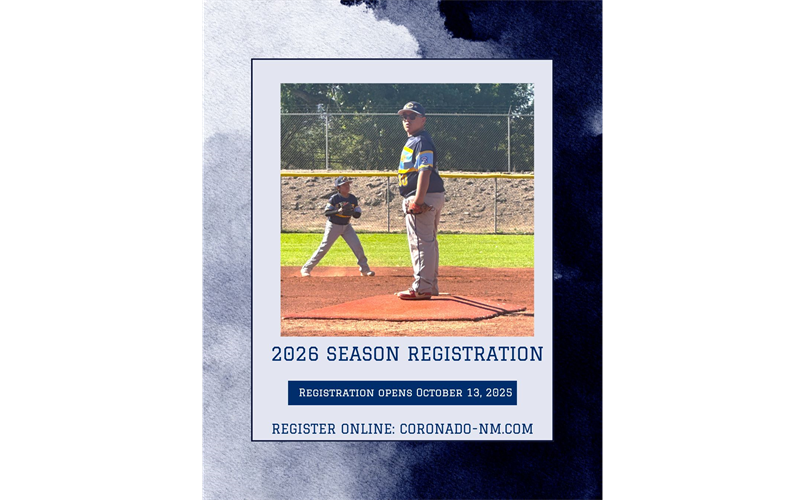 2026 Spring Registration 10/13/25 - 01/31/26