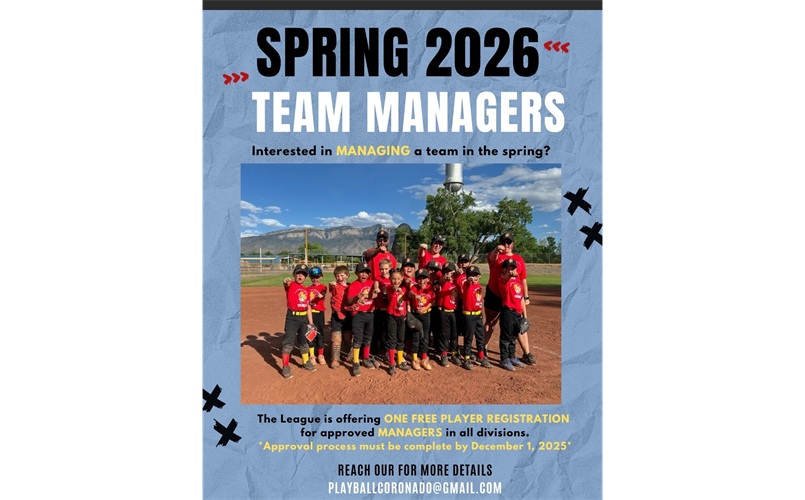 Manager Discount Deadline Dec. 1 2025