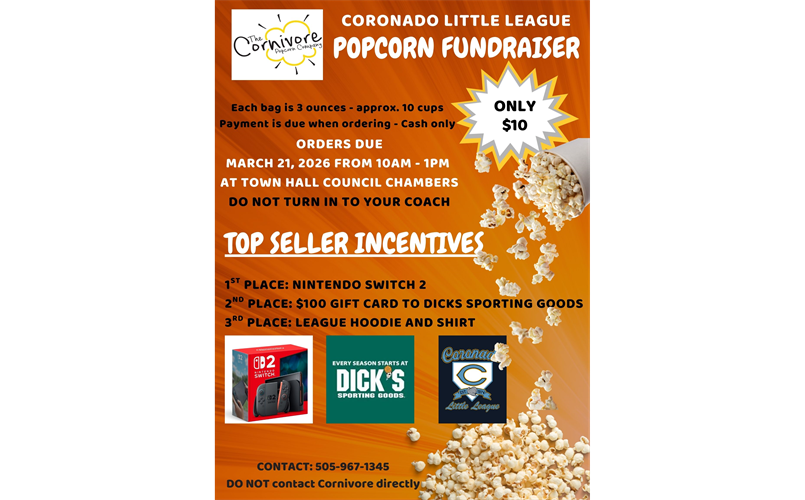 Popcorn Fundraiser